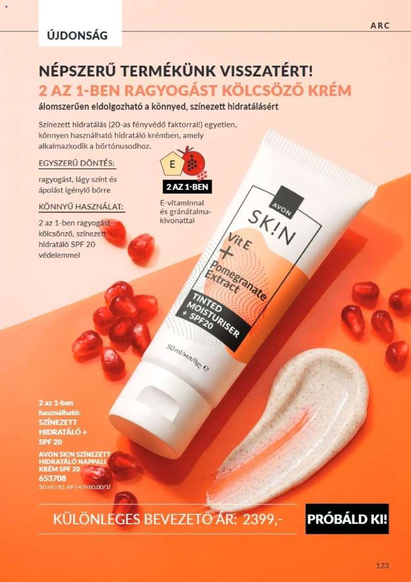 Avon AVON online katalógus 2026 októberi 123 oldal