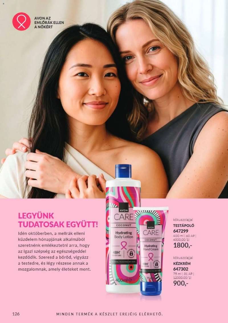 Avon AVON online katalógus 2026 októberi 126 oldal
