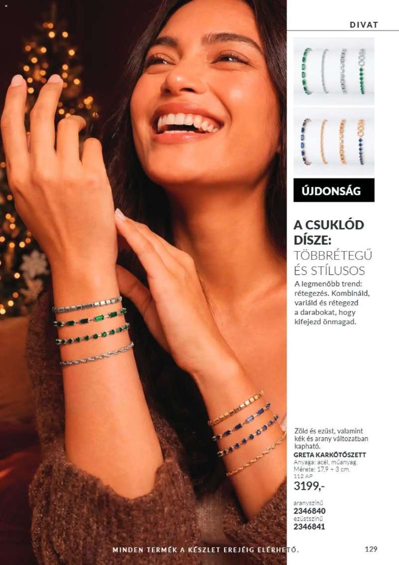 Avon AVON online katalógus 2026 októberi 129 oldal