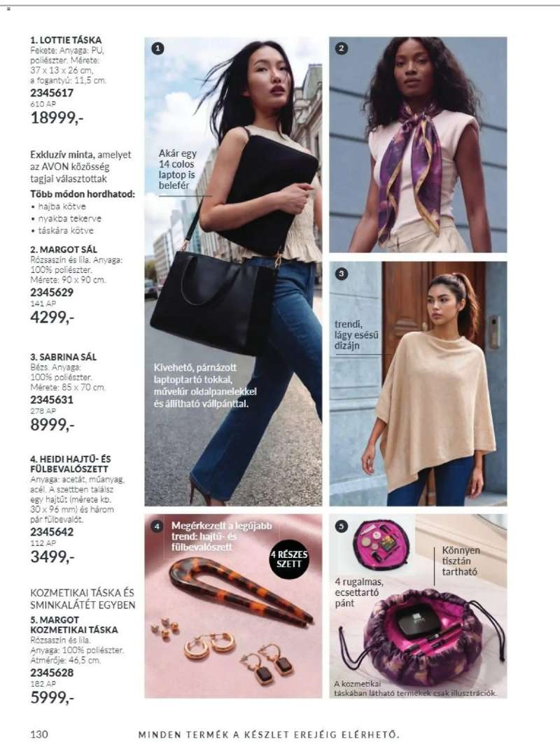 Avon AVON online katalógus 2026 októberi 130 oldal
