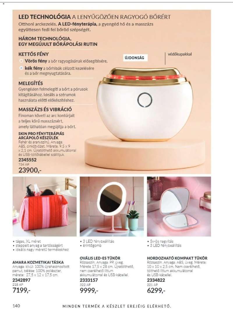 Avon AVON online katalógus 2026 októberi 140 oldal