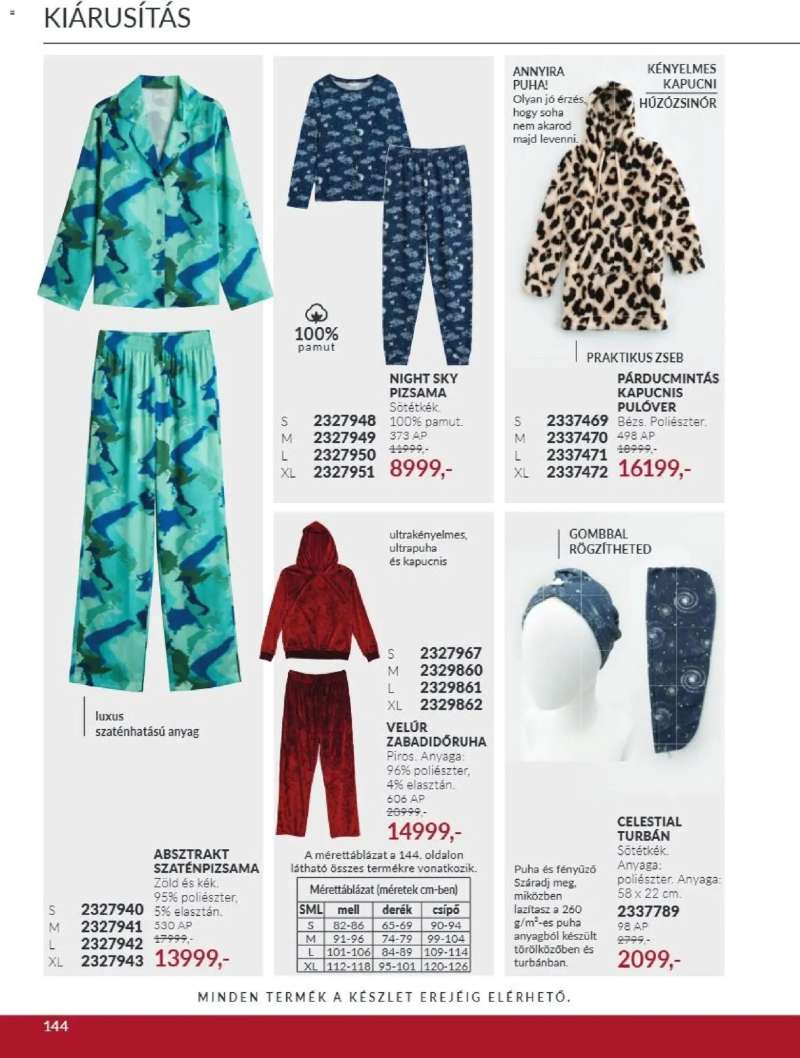 Avon AVON online katalógus 2026 októberi 144 oldal