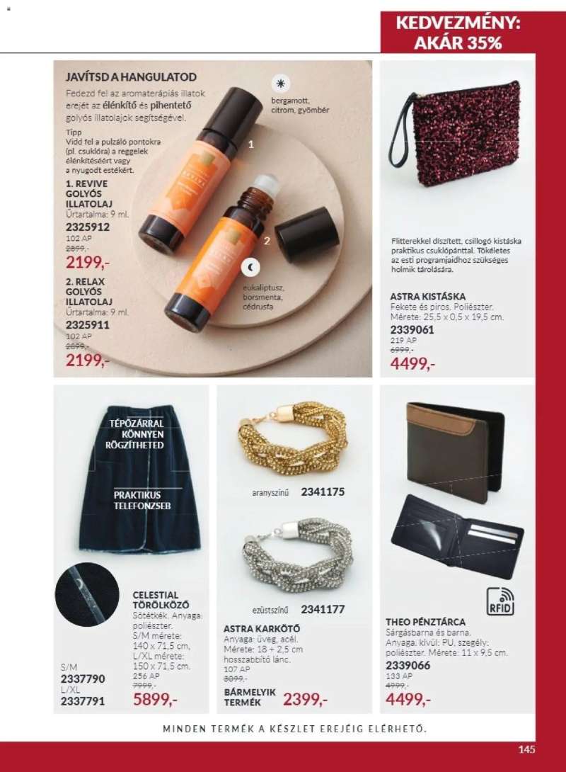 Avon AVON online katalógus 2026 októberi 145 oldal