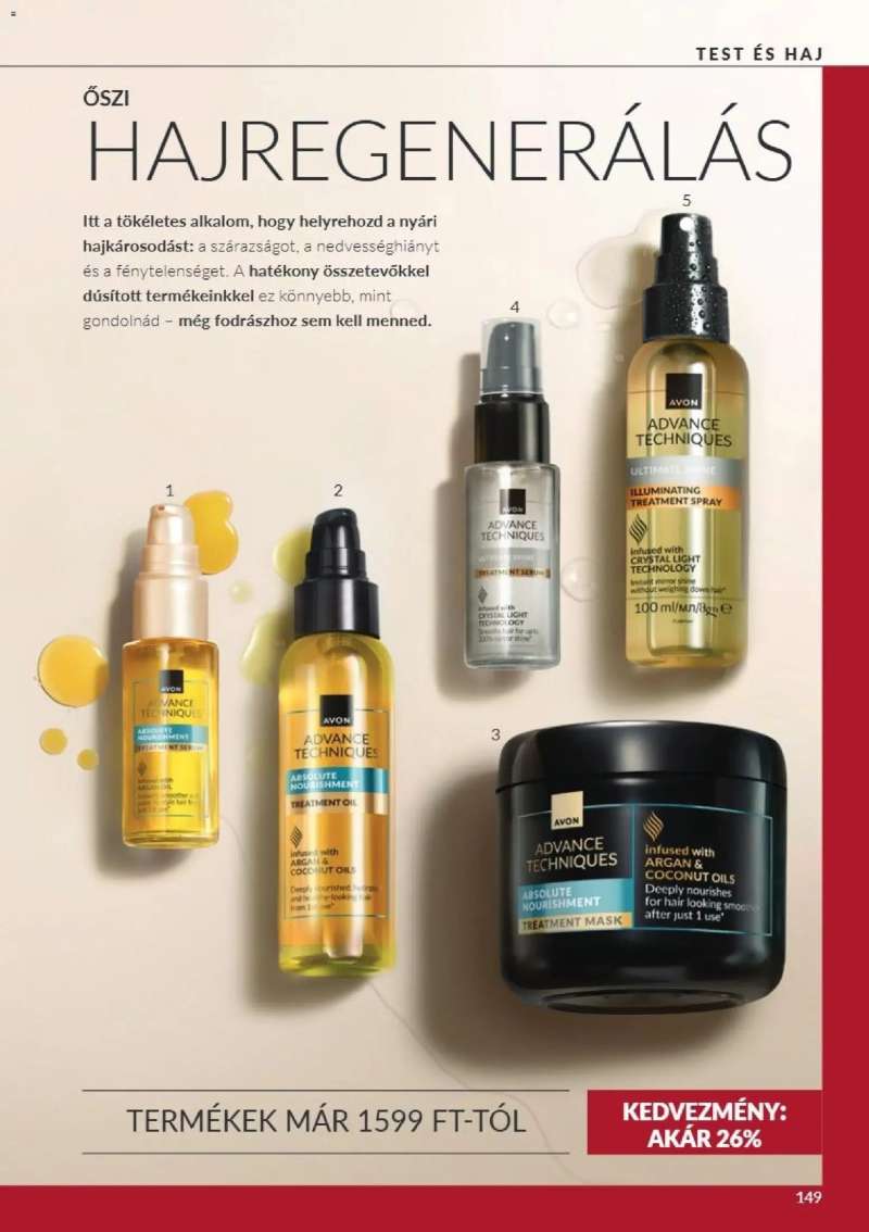 Avon AVON online katalógus 2026 októberi 149 oldal