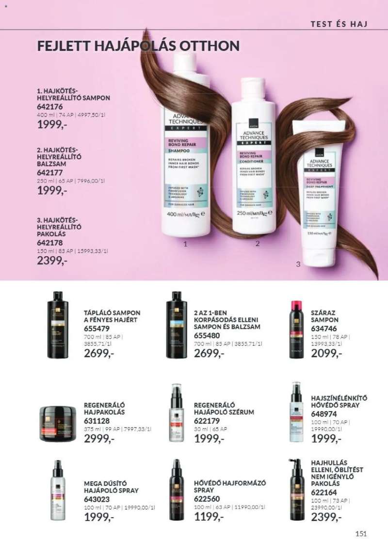 Avon AVON online katalógus 2026 októberi 151 oldal