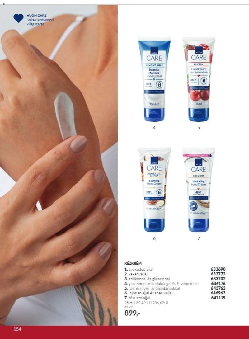 Avon AVON online katalógus 2026 októberi 154 oldal