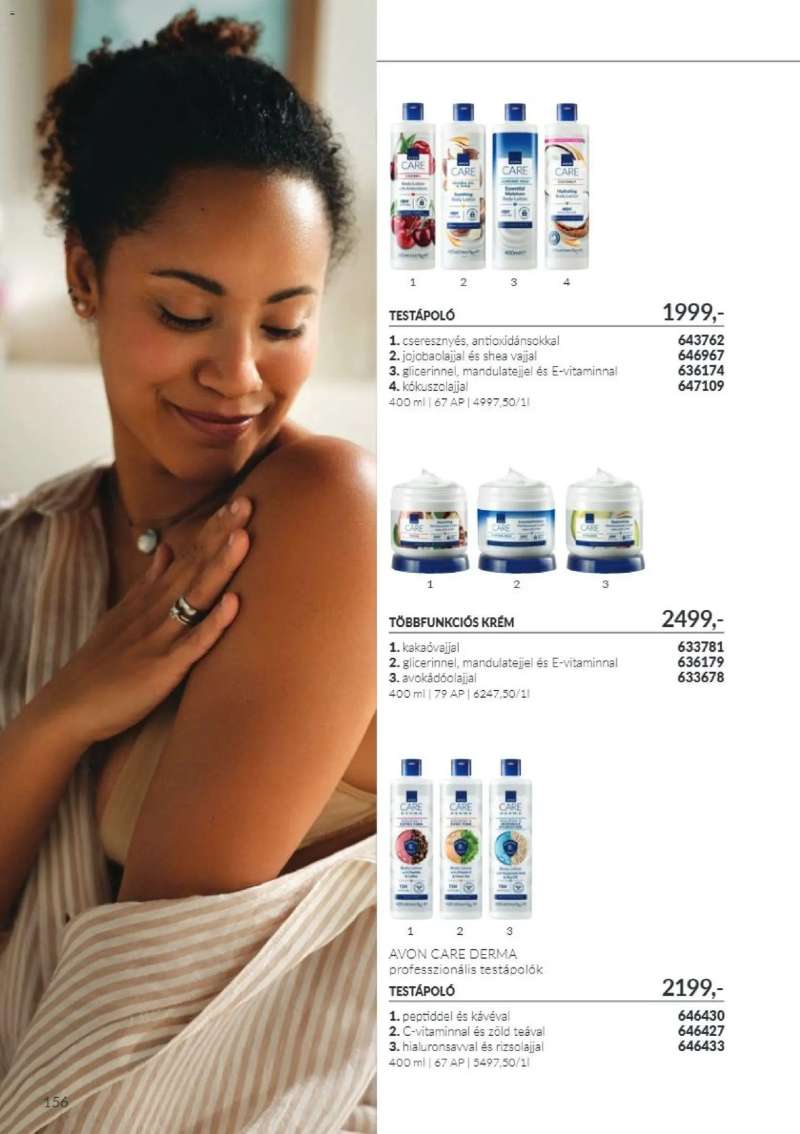 Avon AVON online katalógus 2026 októberi 156 oldal