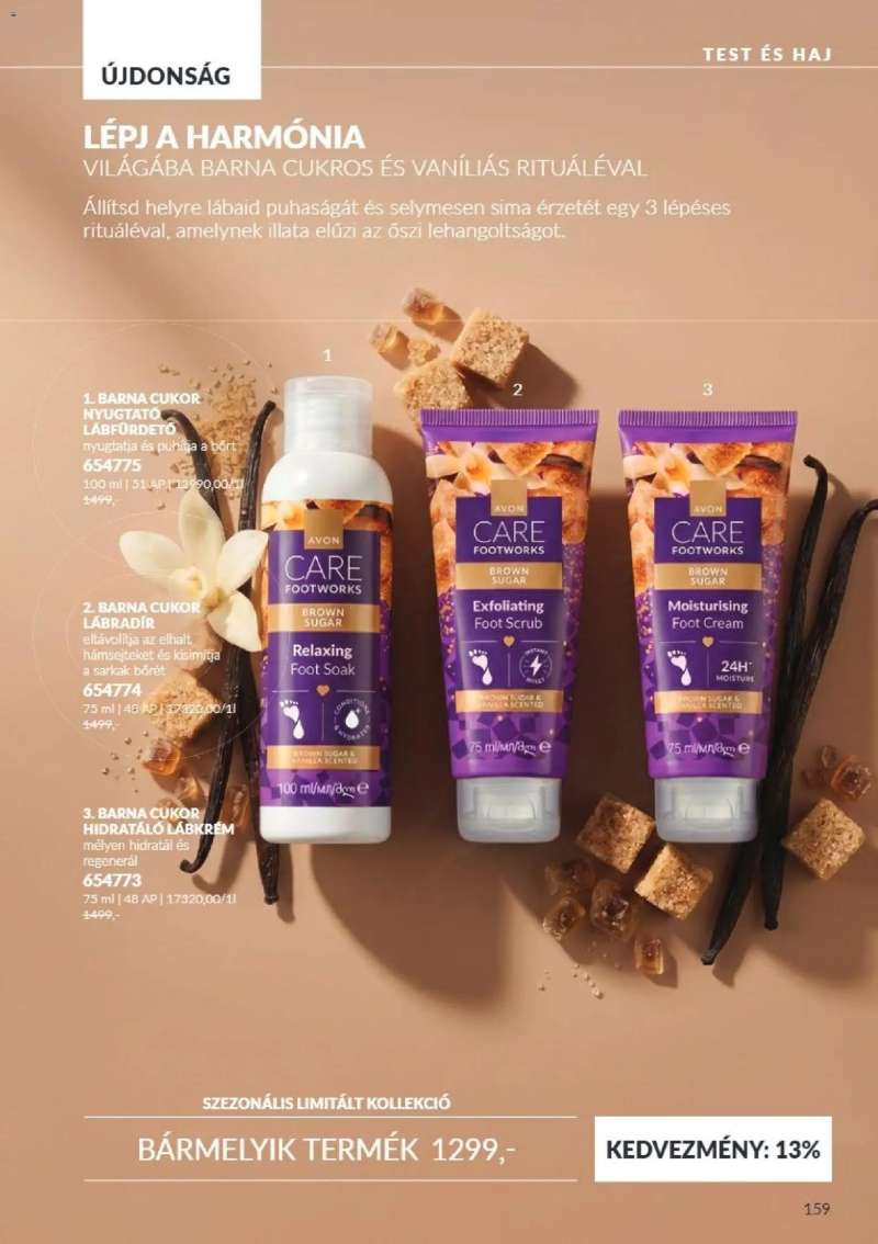 Avon AVON online katalógus 2026 októberi 159 oldal