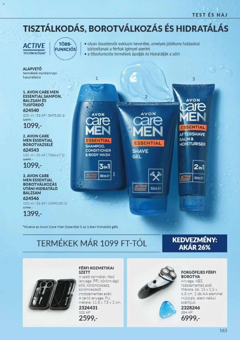 Avon AVON online katalógus 2026 októberi 163 oldal