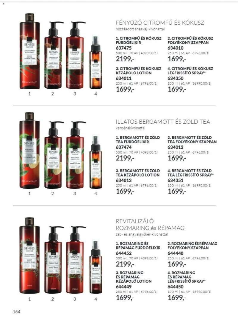 Avon AVON online katalógus 2026 októberi 164 oldal