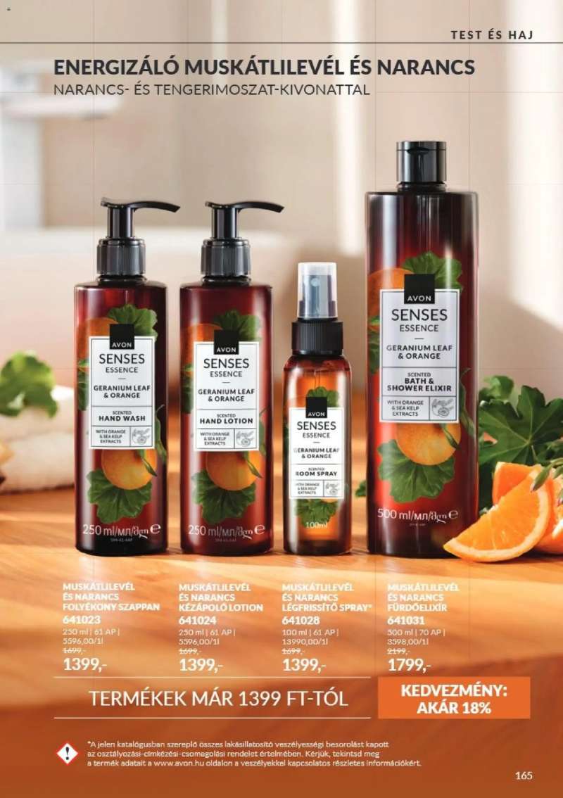 Avon AVON online katalógus 2026 októberi 165 oldal
