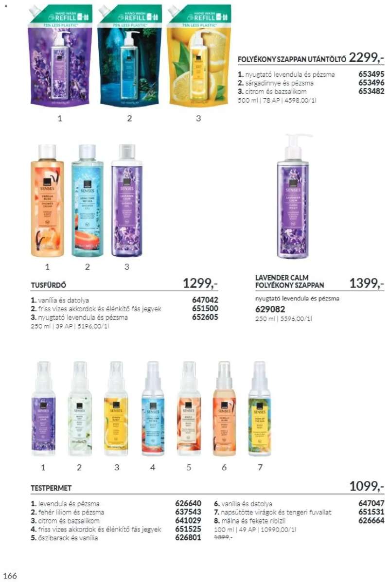 Avon AVON online katalógus 2026 októberi 166 oldal