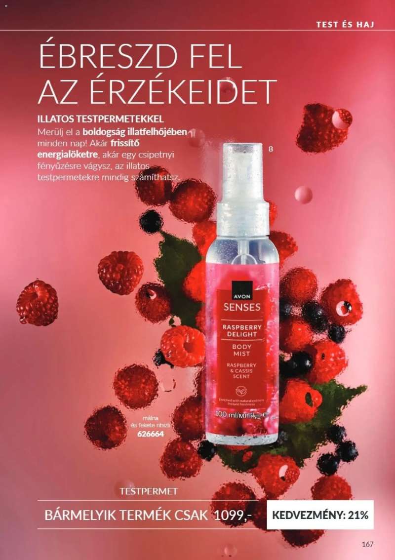 Avon AVON online katalógus 2026 októberi 167 oldal