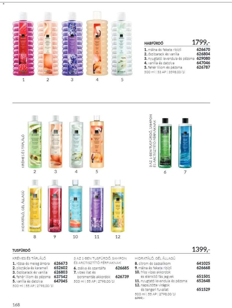 Avon AVON online katalógus 2026 októberi 168 oldal