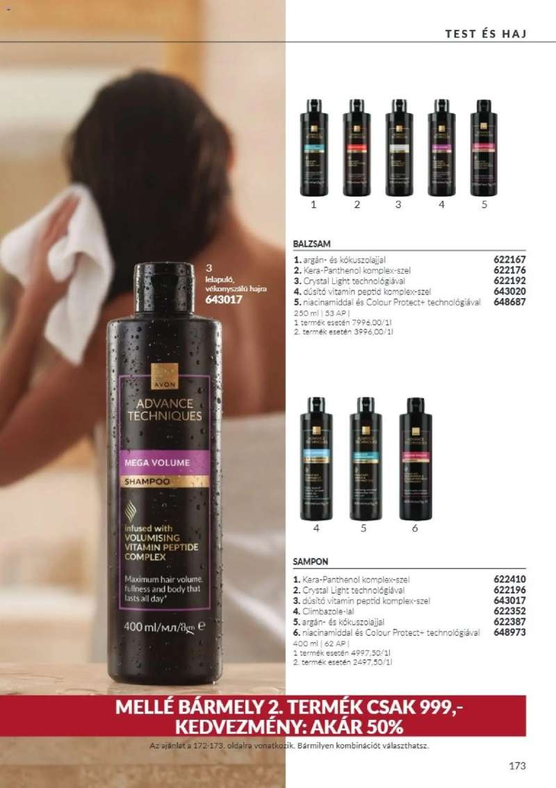 Avon AVON online katalógus 2026 októberi 173 oldal