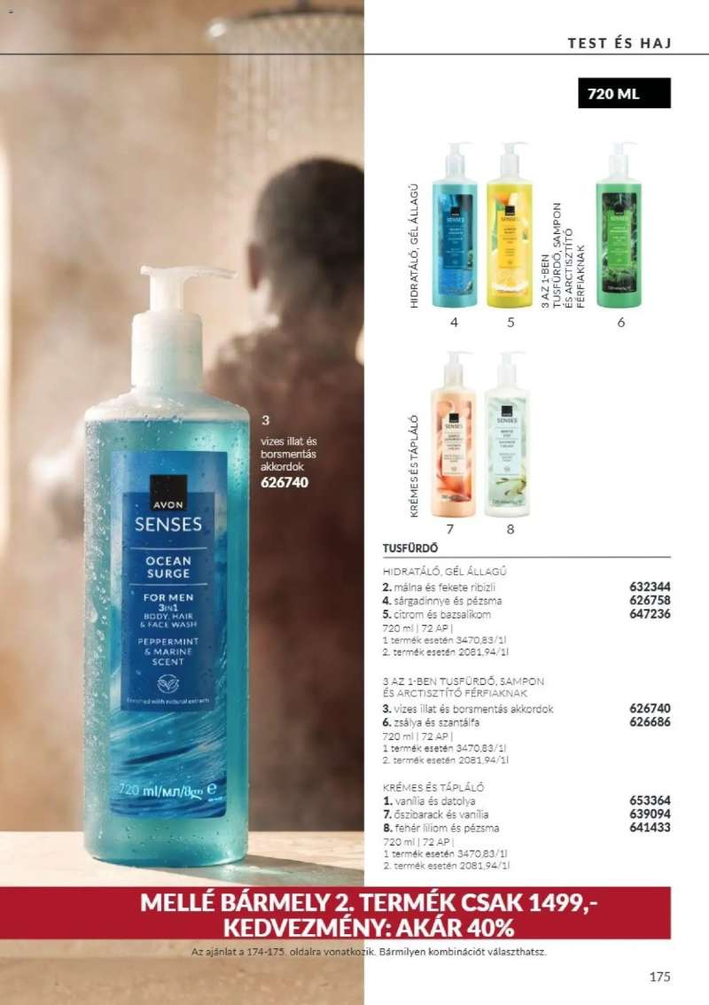 Avon AVON online katalógus 2026 októberi 175 oldal