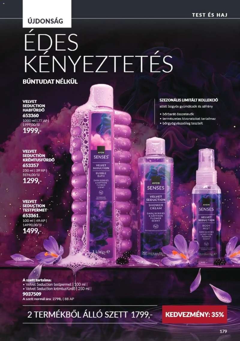 Avon AVON online katalógus 2026 októberi 179 oldal