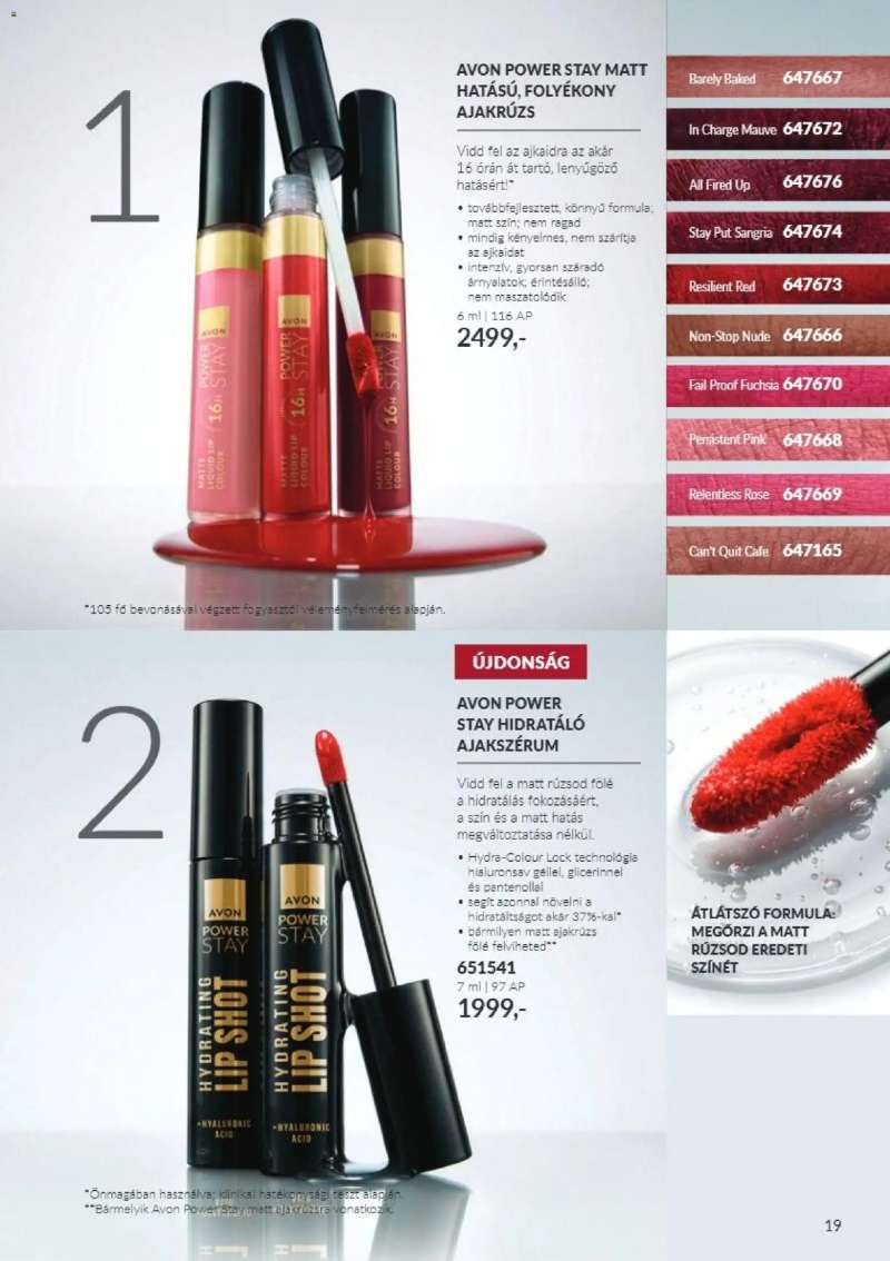 Avon AVON online katalógus 2026 októberi 19 oldal