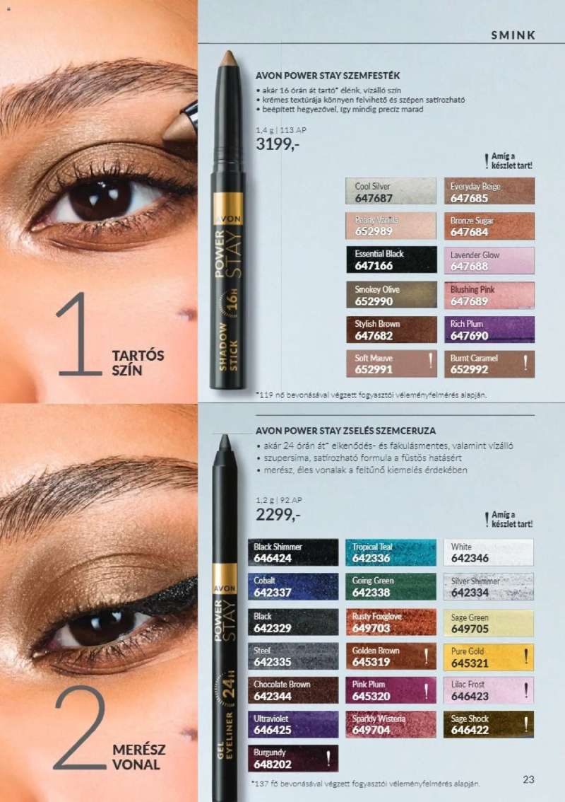 Avon AVON online katalógus 2026 októberi 23 oldal