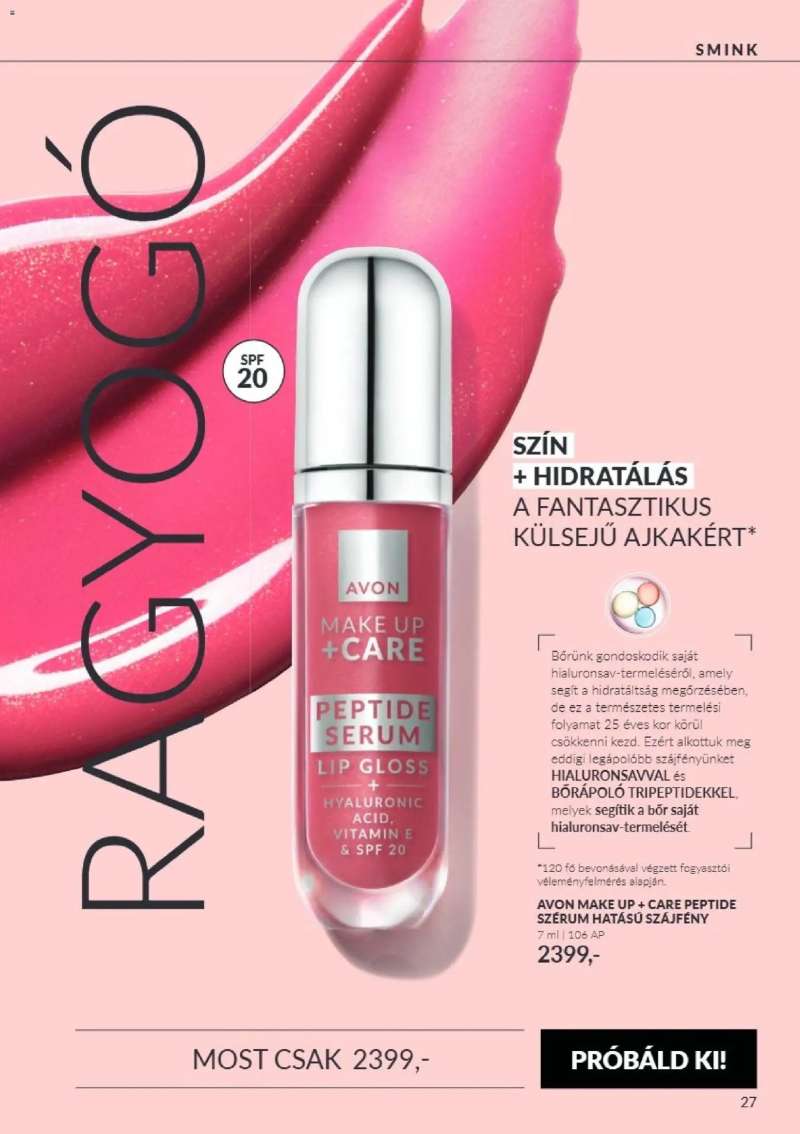 Avon AVON online katalógus 2026 októberi 27 oldal