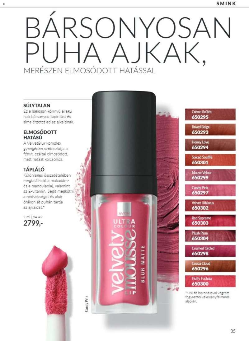 Avon AVON online katalógus 2026 októberi 35 oldal