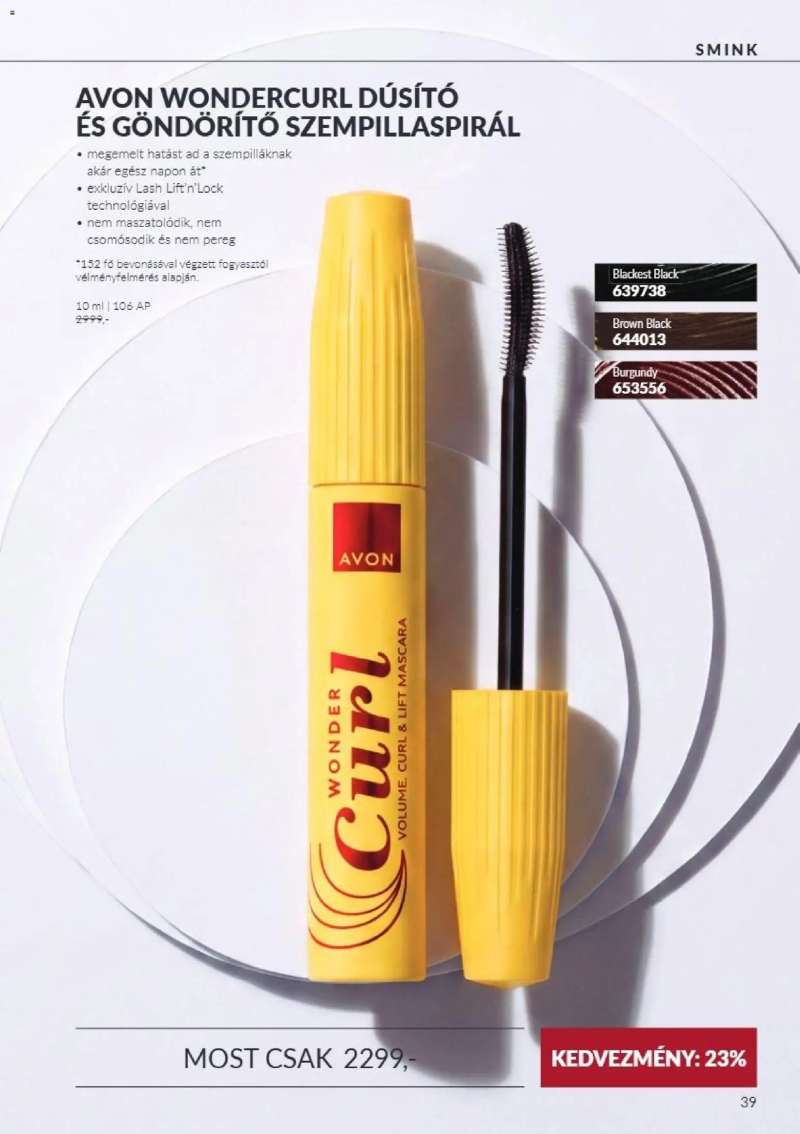 Avon AVON online katalógus 2026 októberi 39 oldal