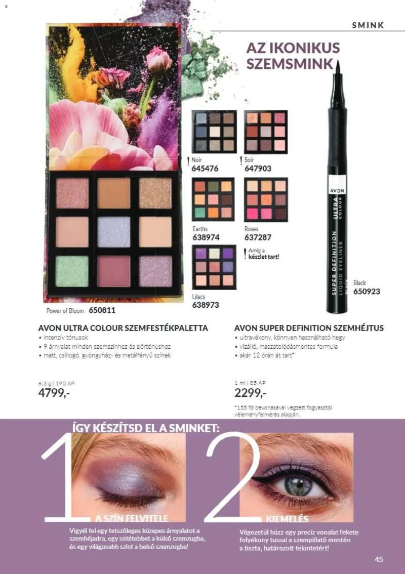 Avon AVON online katalógus 2026 októberi 45 oldal