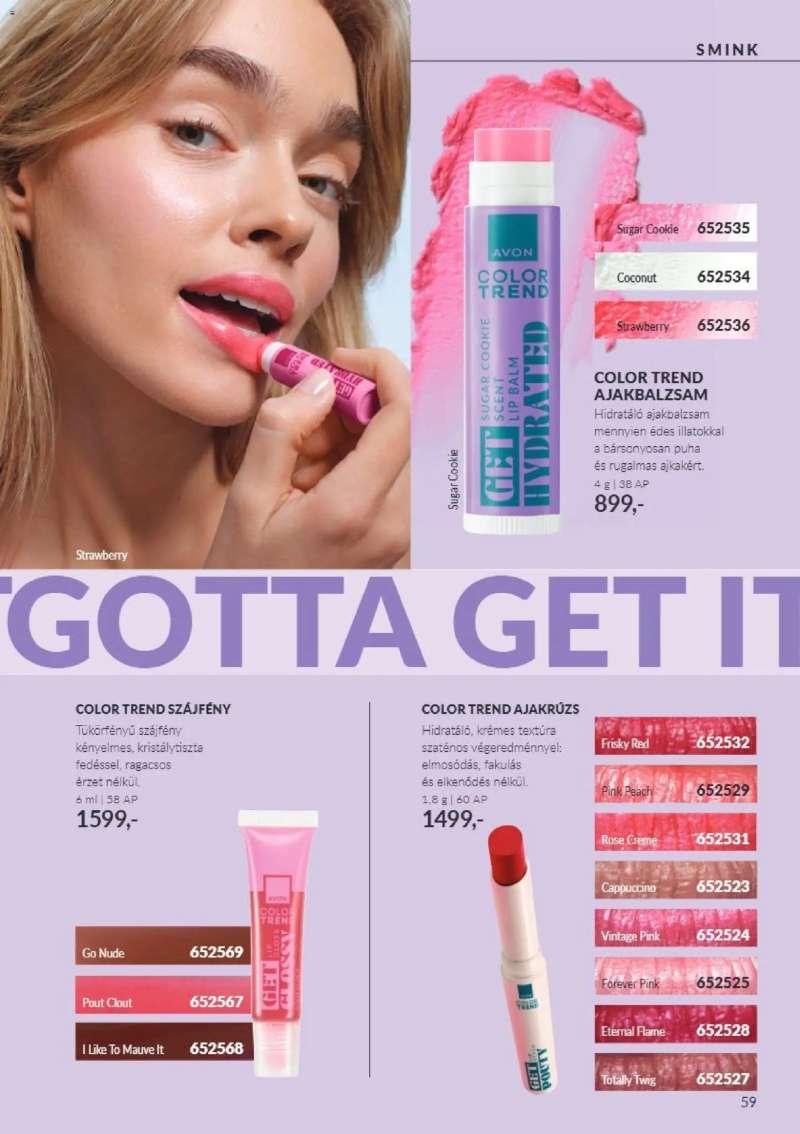 Avon AVON online katalógus 2026 októberi 59 oldal