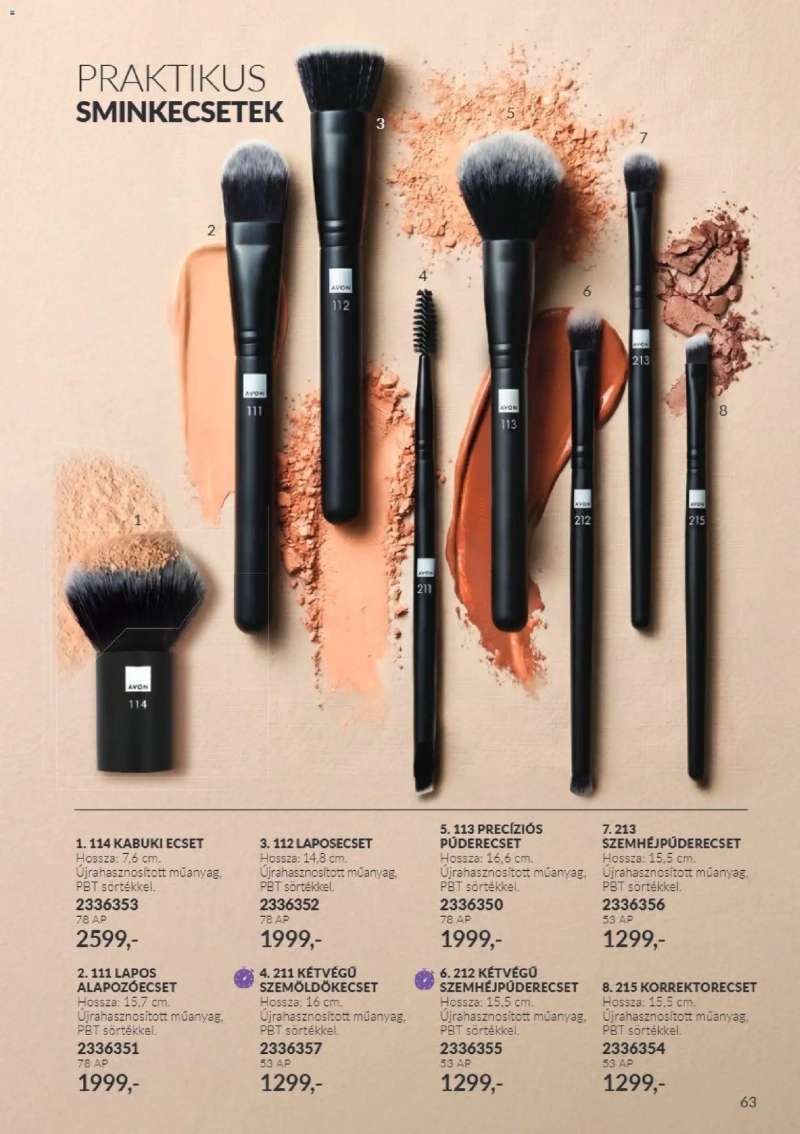 Avon AVON online katalógus 2026 októberi 63 oldal