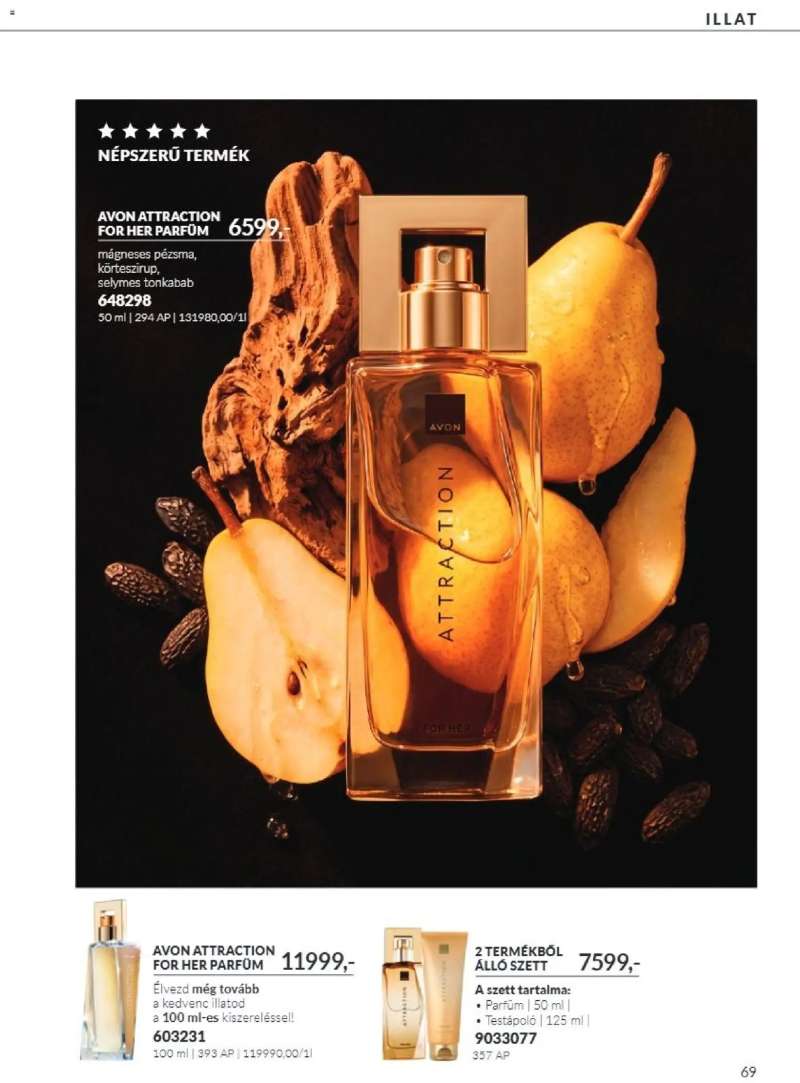 Avon AVON online katalógus 2026 októberi 69 oldal