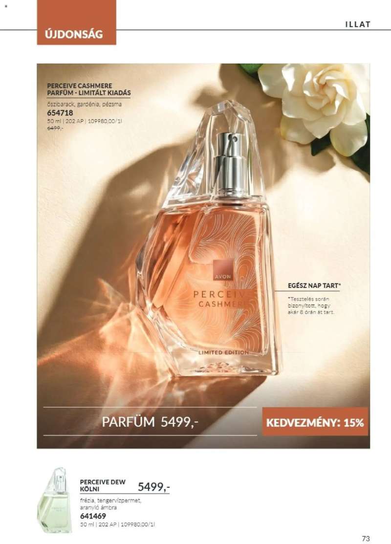 Avon AVON online katalógus 2026 októberi 73 oldal