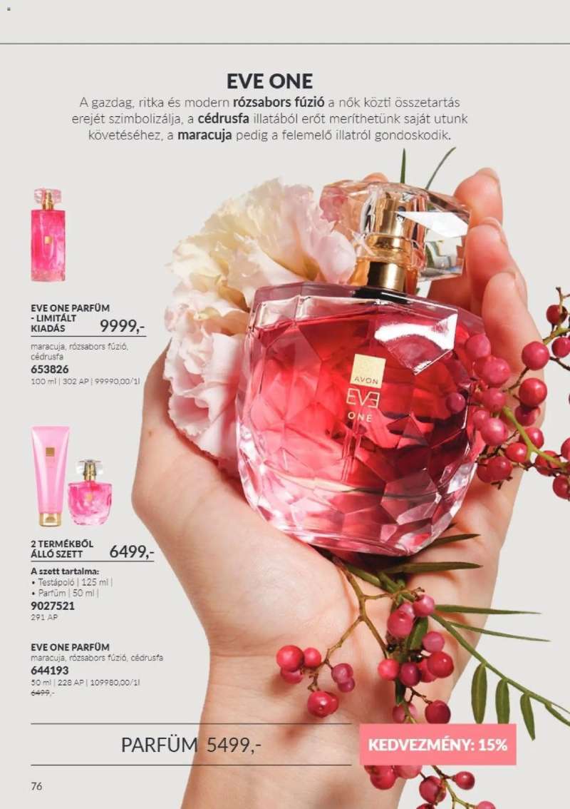 Avon AVON online katalógus 2026 októberi 76 oldal