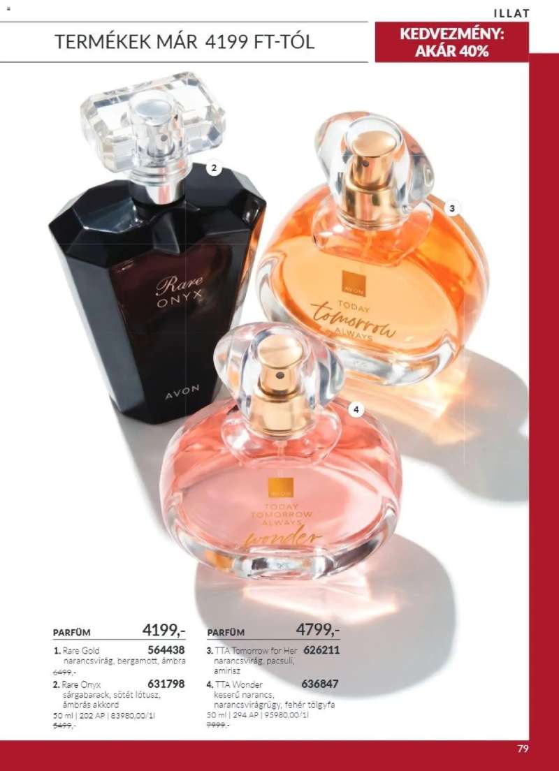Avon AVON online katalógus 2026 októberi 79 oldal