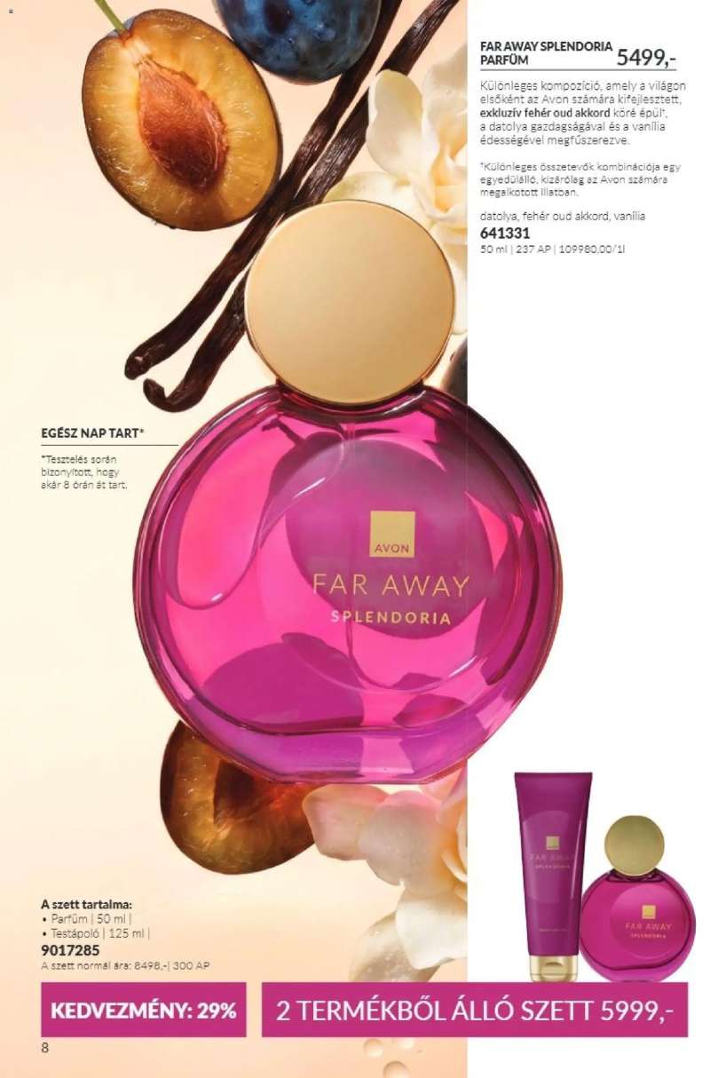 Avon AVON online katalógus 2026 októberi 8 oldal