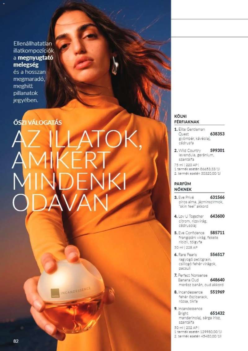 Avon AVON online katalógus 2026 októberi 82 oldal