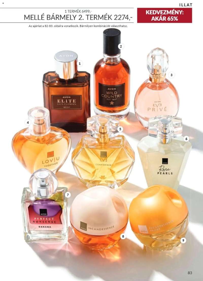Avon AVON online katalógus 2026 októberi 83 oldal