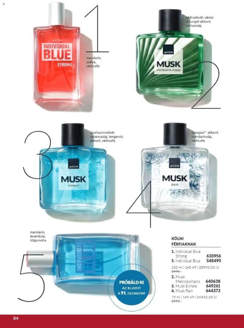 Avon AVON online katalógus 2026 októberi 84 oldal