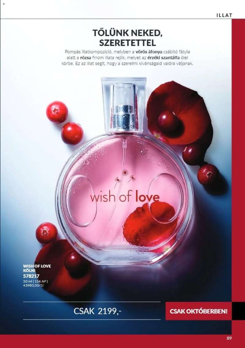 Avon AVON online katalógus 2026 októberi 89 oldal