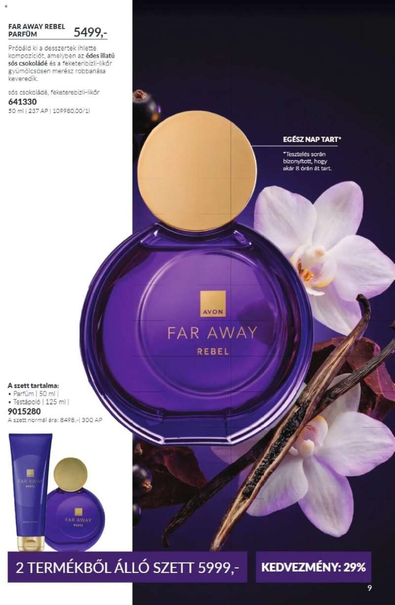 Avon AVON online katalógus 2026 októberi 9 oldal