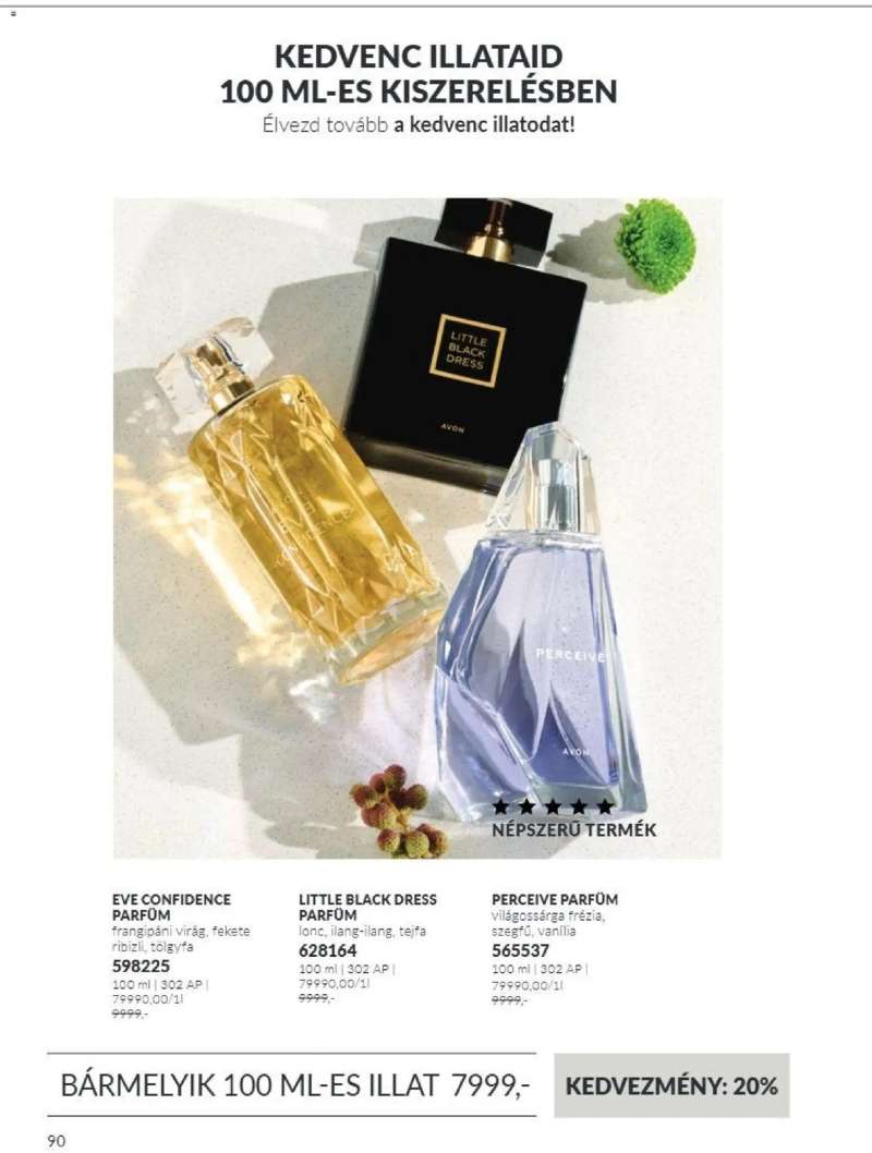 Avon AVON online katalógus 2026 októberi 90 oldal