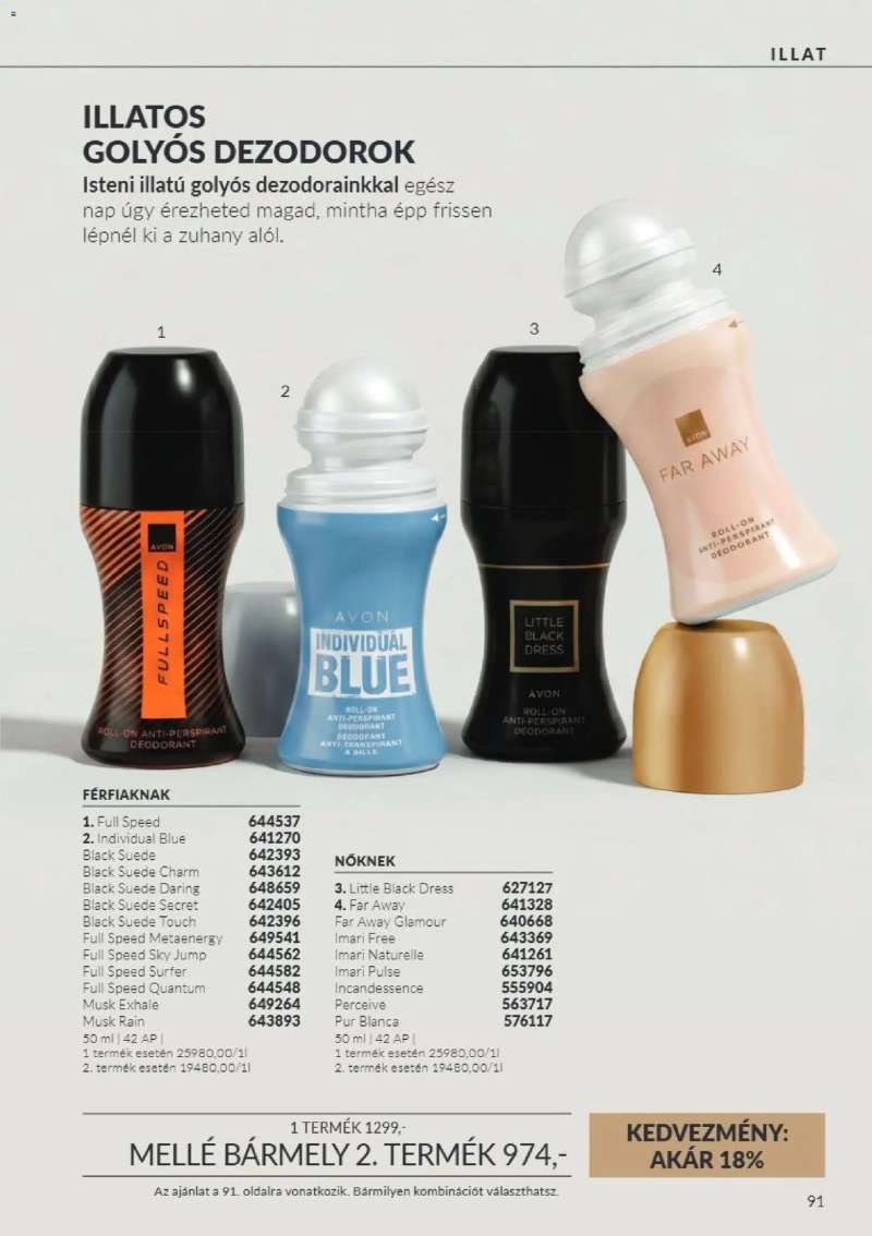 Avon AVON online katalógus 2026 októberi 91 oldal