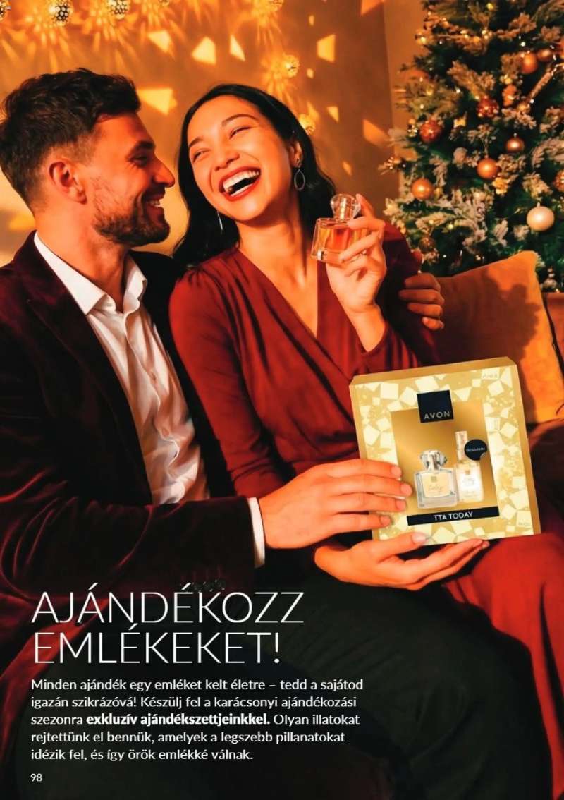 Avon AVON online katalógus 2026 októberi 98 oldal