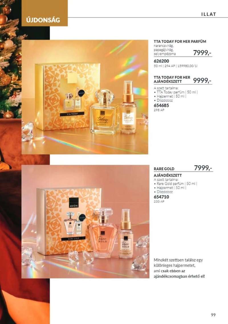 Avon AVON online katalógus 2026 októberi 99 oldal