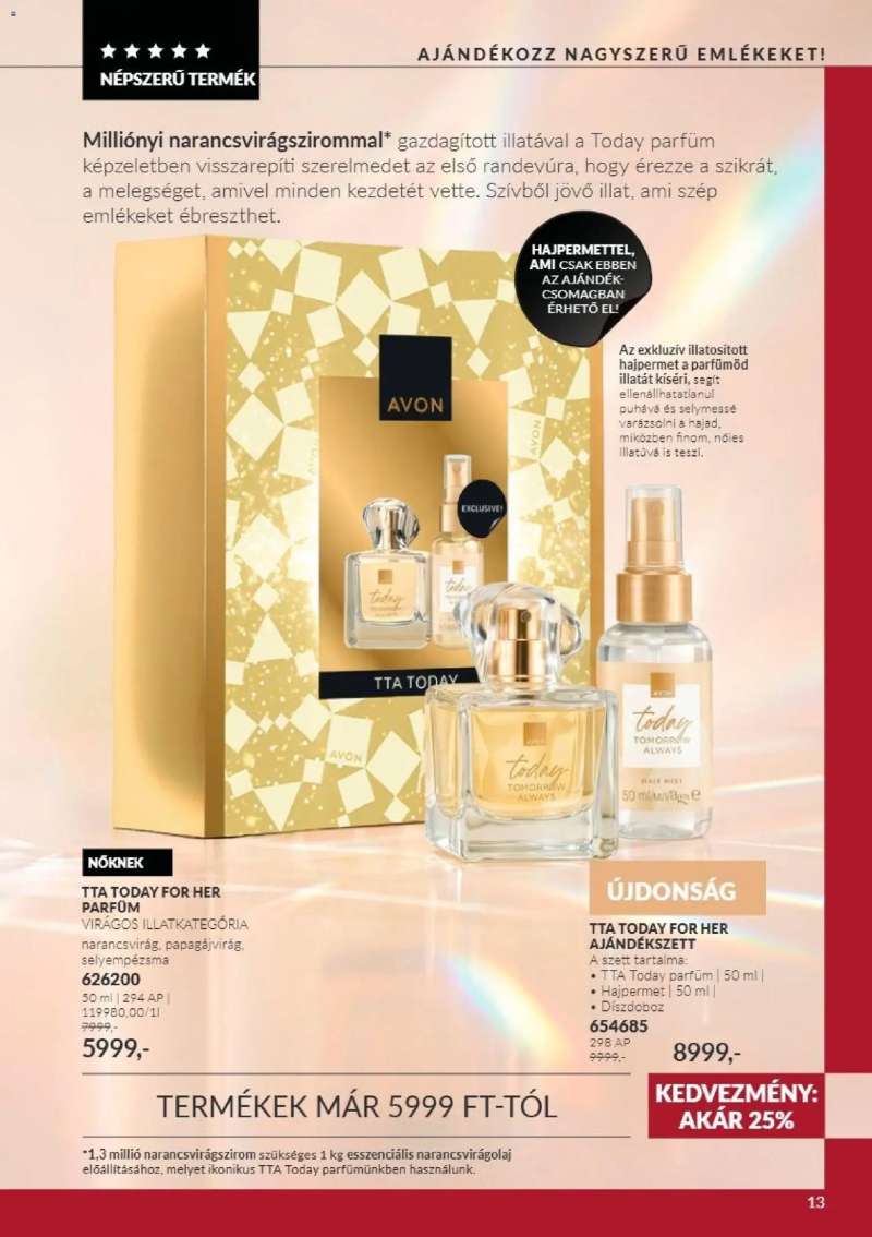 Avon Avon Black Friday 13 oldal