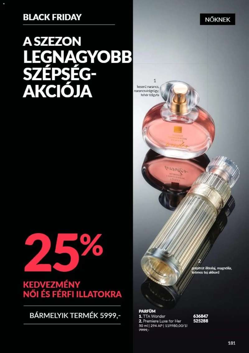 Avon Avon Black Friday 181 oldal