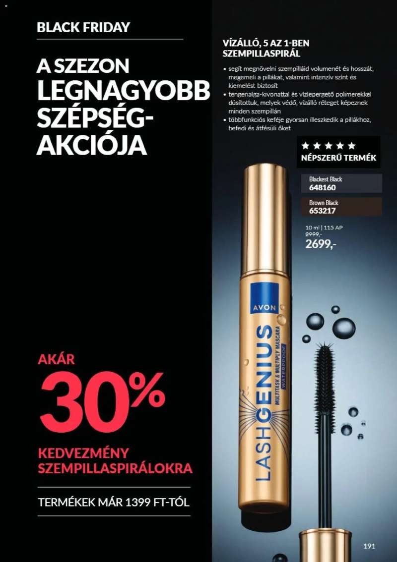 Avon Avon Black Friday 191 oldal
