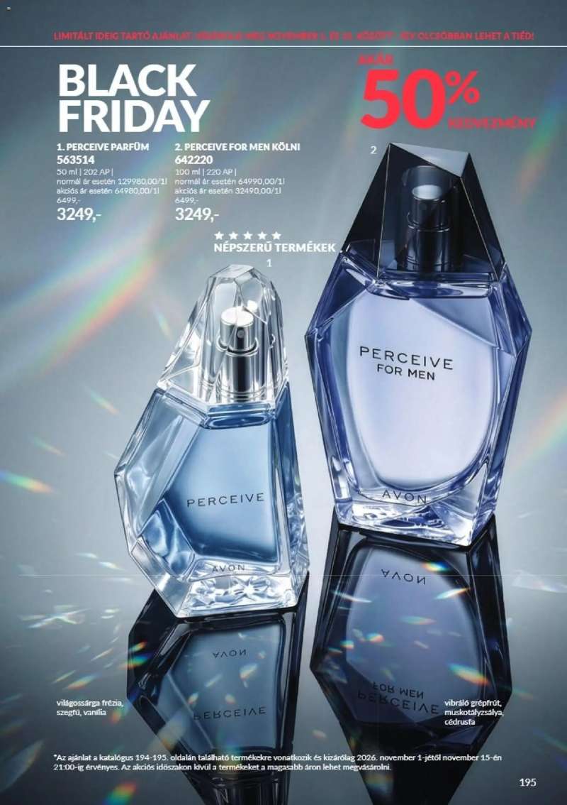 Avon Avon Black Friday 195 oldal