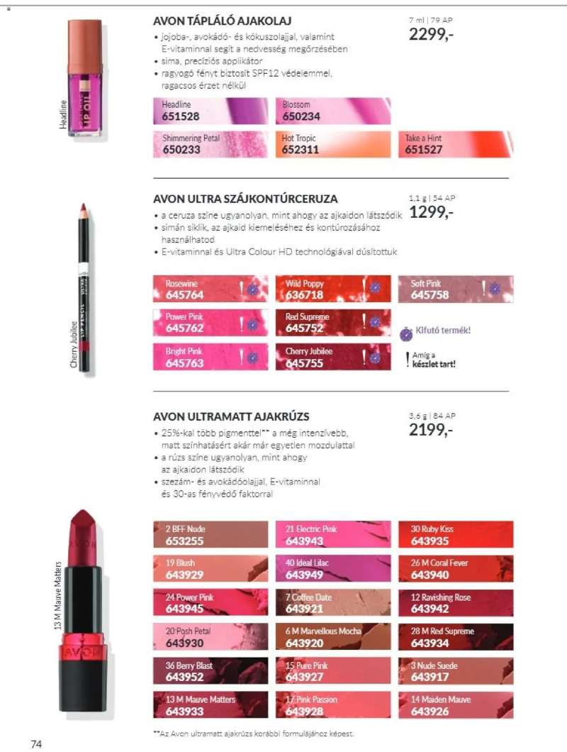 Avon Avon Black Friday 74 oldal