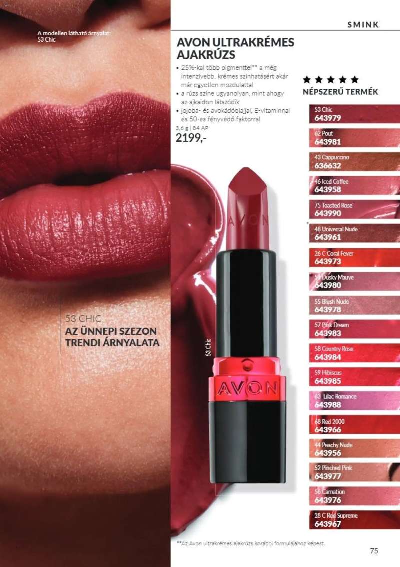 Avon Avon Black Friday 75 oldal