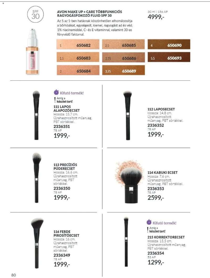 Avon Avon Black Friday 80 oldal